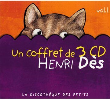 Henri Dès - Coffret 3 CD : Henri Des /Vol.1 - Preis vom 11.10.2026 03:10:56 h