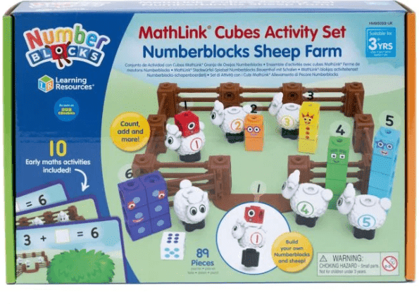 Learning Resources Numberblocks Sheep Farm Activity Set for Kids - Ages 3-6 - Educational Toy