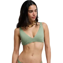 Roxy Bikini Oberteil Triangle Love Oil Green - S - S