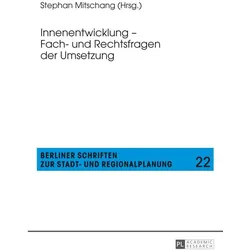 Innenentwicklung - Fach- und Rechtsfragen der Umsetzung, Fachbücher von Stephan Mitschang