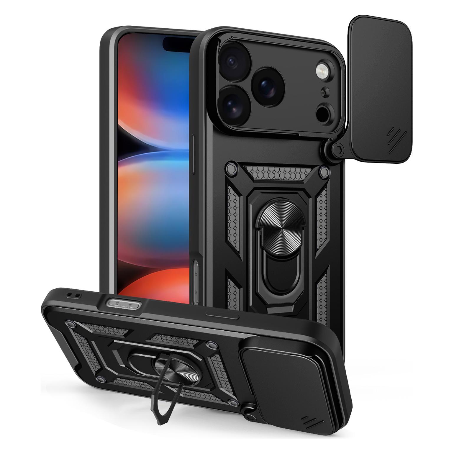 OEM Defender Slide case for iPhone 17 Pro Max black (Apple iPhone 17 Pro Max) (59327255)