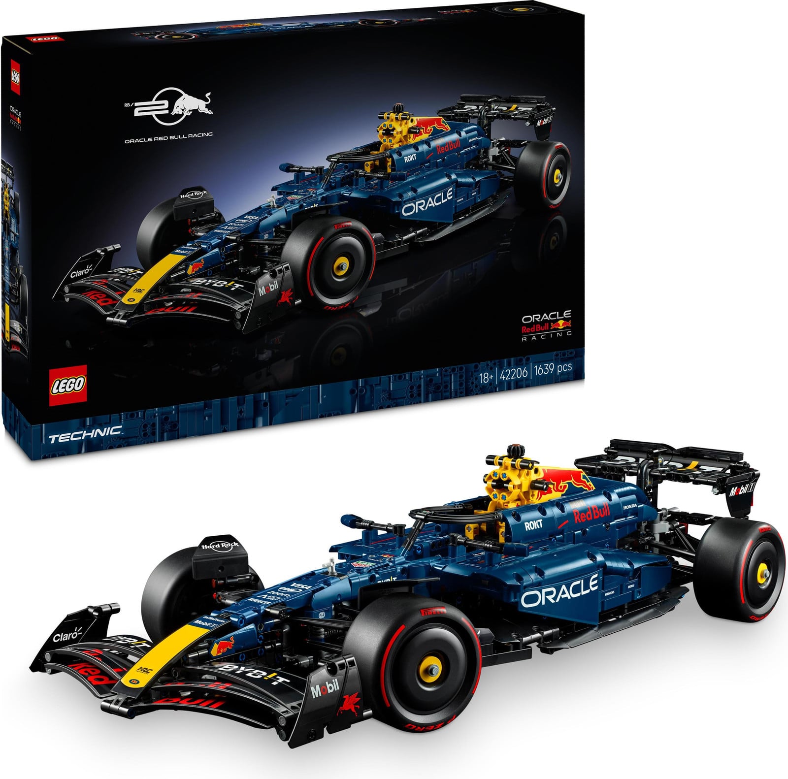 LEGO Technic Formule 1 Oracle Red Bull Racing RB20 auto 42206