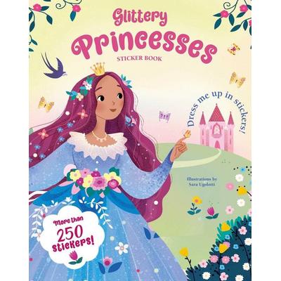 Glittery Princesses Sticker Book, Taschenbuch von Sara Ugolotti, White Star Publishers
