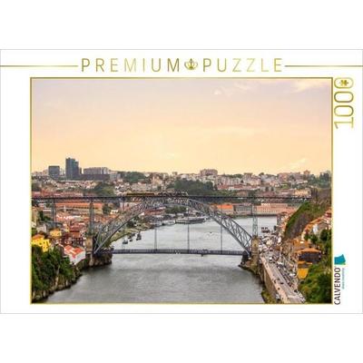CALVENDO Puzzle Die Brücke Ponte Dom Luís I | 1000 Teile Lege-Größe 64x48cm Foto-Puzzle für glückliche Stunden, von , Calvendo Puzzle