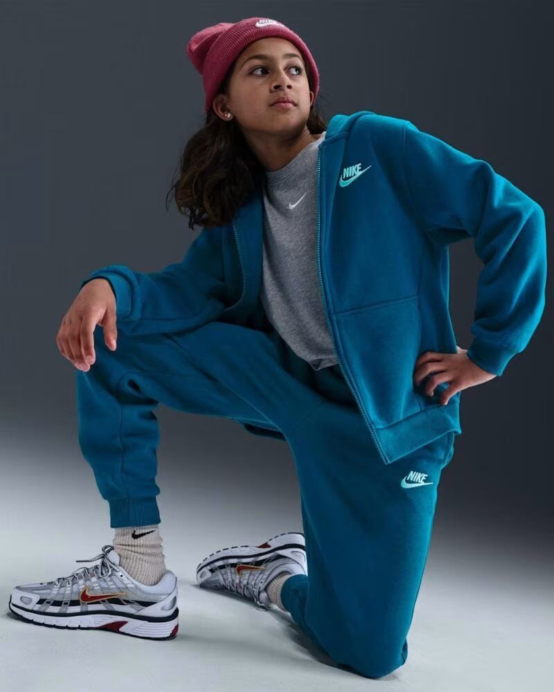 Nike Pantalón Kids Club Fleece Fd3008 Celeste Xs Niño