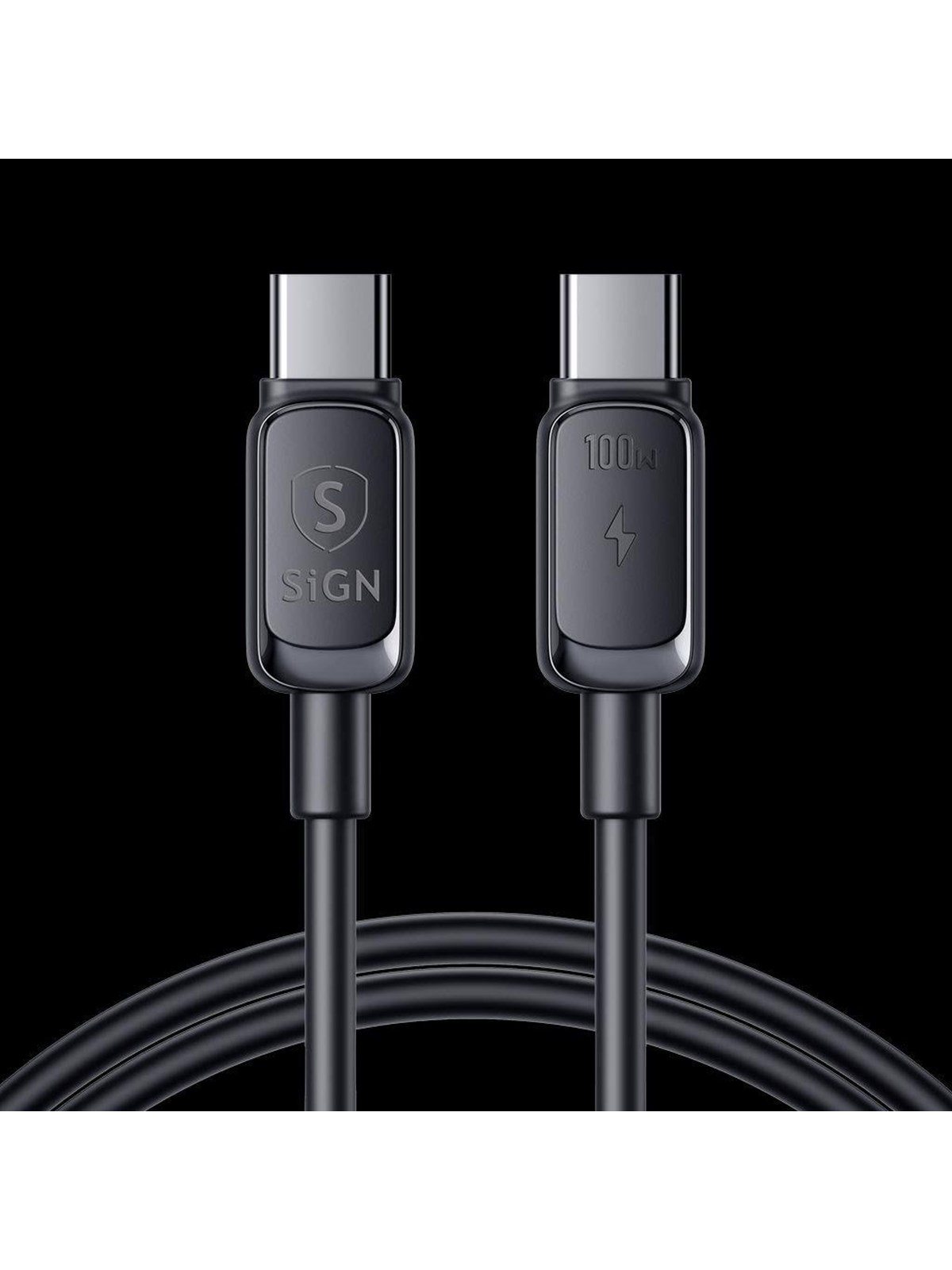 SiGN USB-C to USB-C Cable 100W - 3m - Black