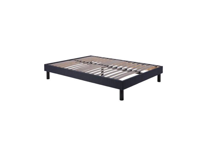 Sommier tapissier en kit bleu 140 x 190 cm