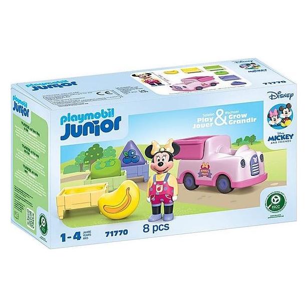 Playmobil 71770 JUNIOR & Disney: Minnie Maus' Obst-Transporter mit Sortierspass (71770) (71770)