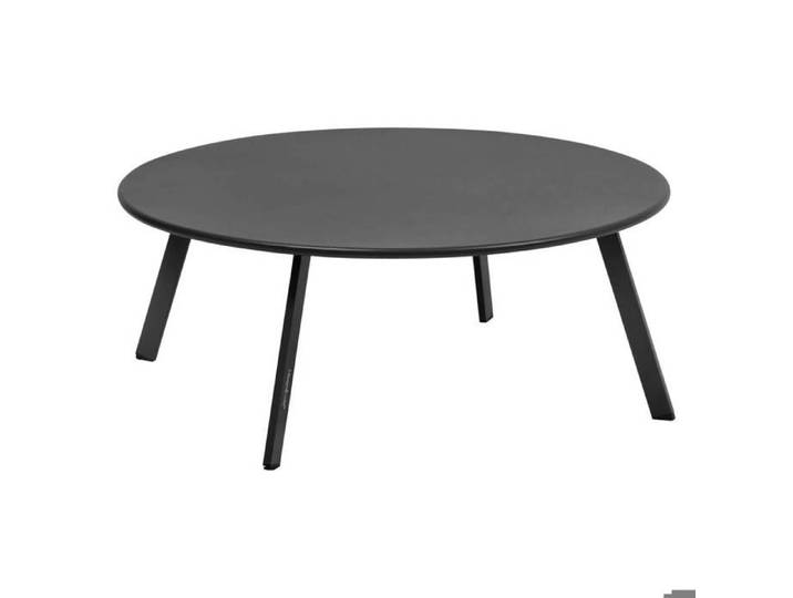 Table d'appoint de jardin Saona D90cm gris graphite - Hespéride
