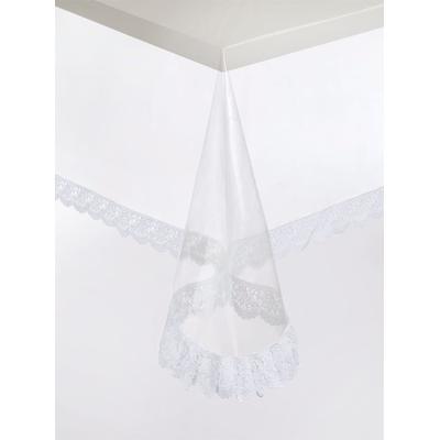 Tischdecke Gr. 3, transparent, B:130cm L:190cm, Tischdecken, Tischdecke Gartentischdecke