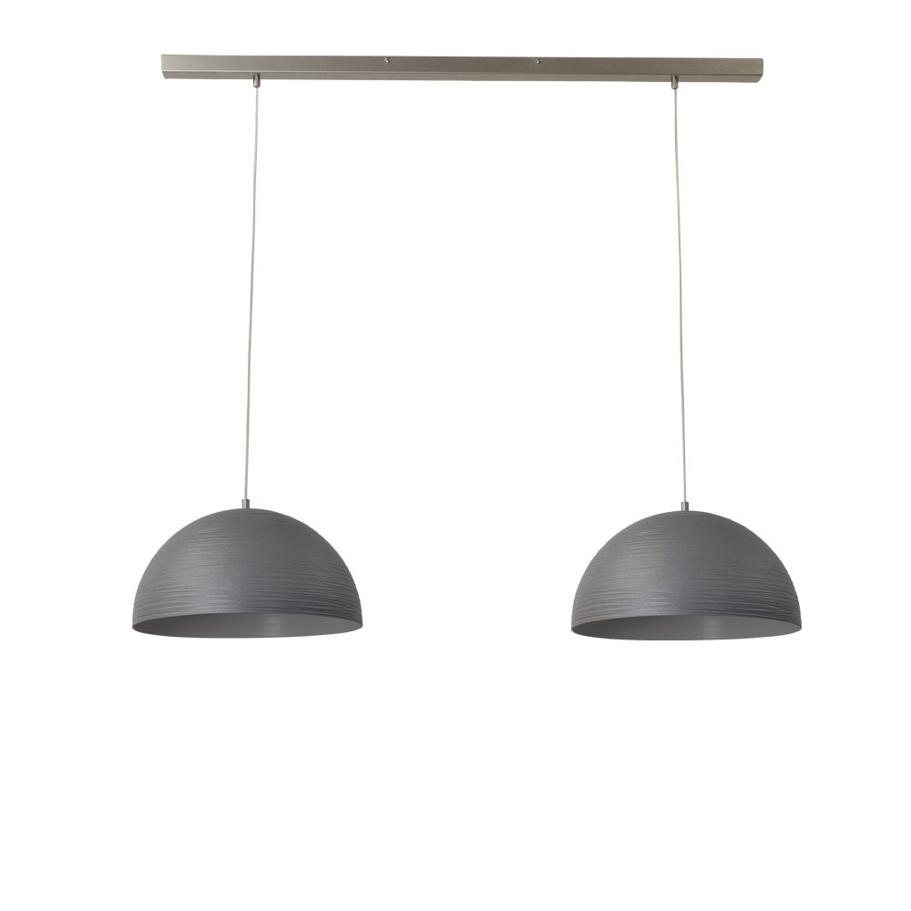 Masterlight Concepto industriële hanglamp voor de eetkamer in betongrijs