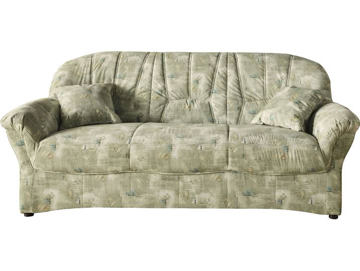 DOMO collection Bahia, bequem & komfortabel, zeitloses & elegantes Sofa, Breite 200cm Microfaser MELROSE, mocca