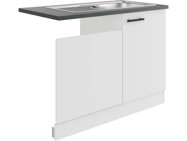 OPTIFIT Spülenschrank Palma Breite 110 cm, geeignet für teilintegrierte Geschirrspüler