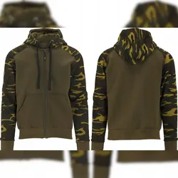 TRIZERATOP Sweat à capuche, sweat à capuche avec fermeture éclair MOROTaille XL Camouflage