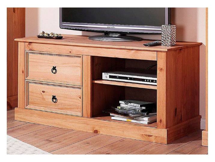 Lowboard OTTO HOME, beige (hell gewachst), B:120cm H:57cm T:50cm, Sideboards, Lowboard, Kommode, Breite 120 cm, Belastbarkeit bis 50 kg