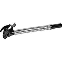 Ausgusstutzen flexibel für Diesel, Ø25mm, RAL 9005 schwarz