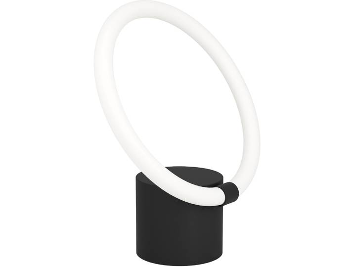 EGLO Tischleuchte CARANACOA , schwarz, H: 26cm, 1 Stk., Leuchten, Tischleuchte in schwarz aus Stahl - 11,5W - Warmweiß, Tischleuchte