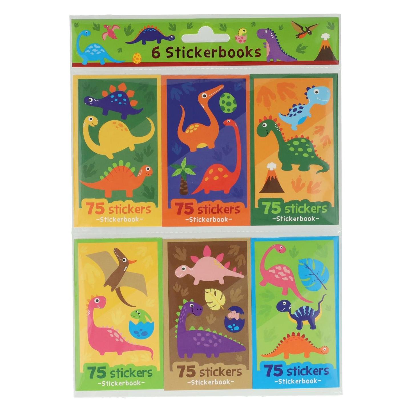 Wins Holland Aufkleber Dinosaurier-Handzettel, 6 Stk. (6 Sticker) (52271561)