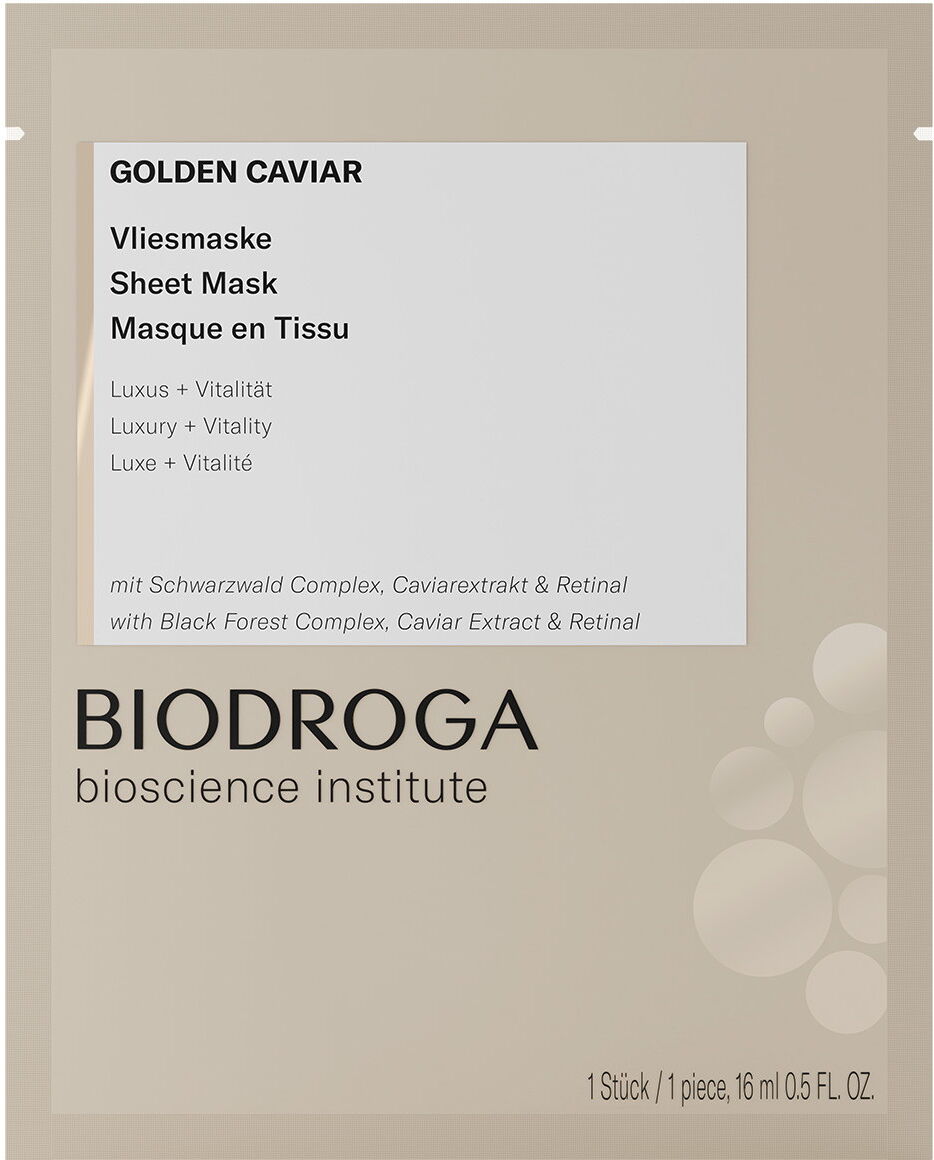 16ml BIODROGA Bioscience Institute GOLDEN CAVIAR Vliesmaske