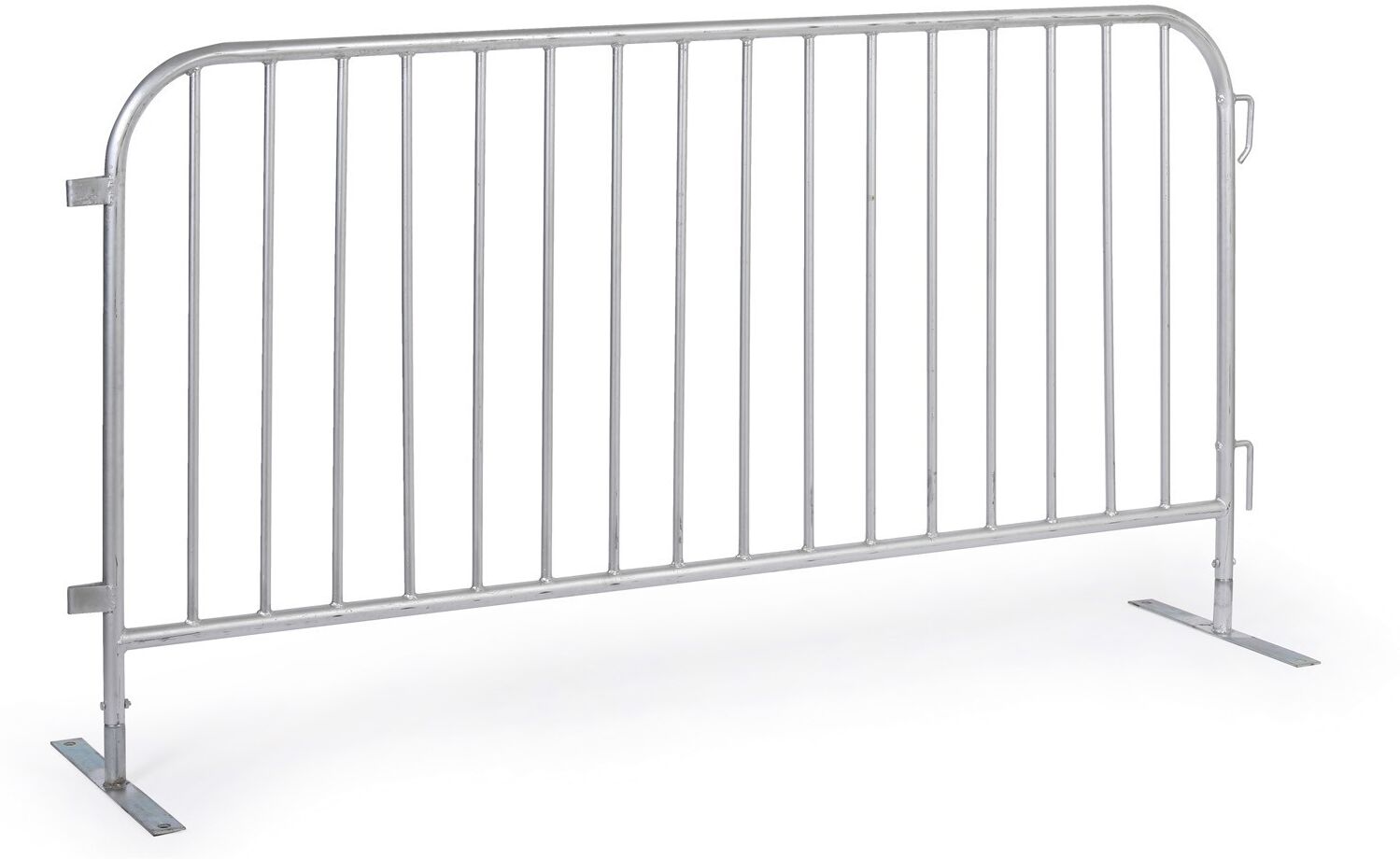 B2B Partner Mobiler Metallzaun mit Füßen, 2100 x 1100 mm