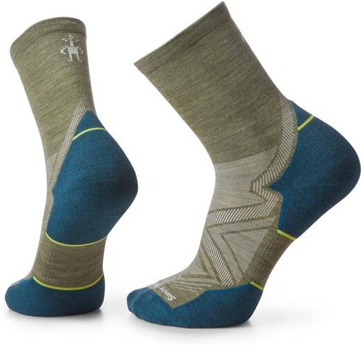 Smartwool Run Targeted Cushion Crew Sock, Winter Moss