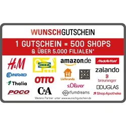 Wunschgutschein Guthaben für