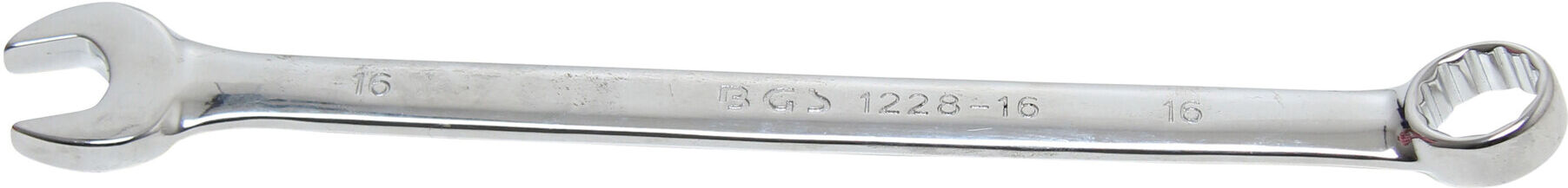 BGS Maul-Ringschlüssel extra lang SW 16 mm ; BGS technic (1228-16)