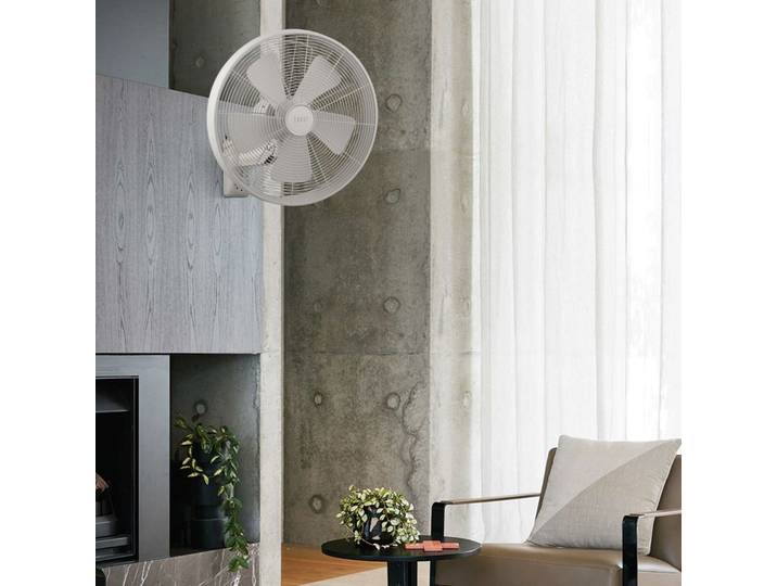 Breeze Wandventilator, weiß, Ø 41 cm - Beacon Beacon Lighting - Wohnzimmer - Kunststoff
