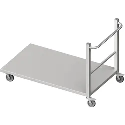Stalgast Edelstahl Plattformwagen, 800x600x950 mm, verschweißt