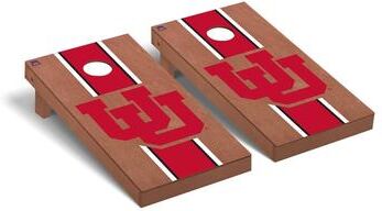 Skip's Garage Utah Utes 2x4 Pro Cornhole Boards - V7