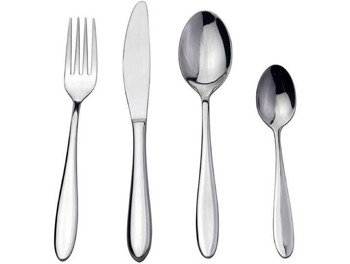 Besteck-Set LOUIS 24-teilig silberfarben