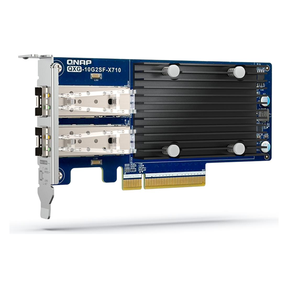 QNAP QXG-10G2SF-X710 (PCI Express 3.0 x8, SFP+) (QXG-10G2SF-X710)