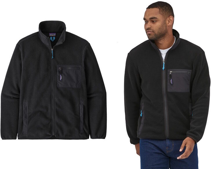L-Patagonia Synchilla Jacket-Black (Blk)