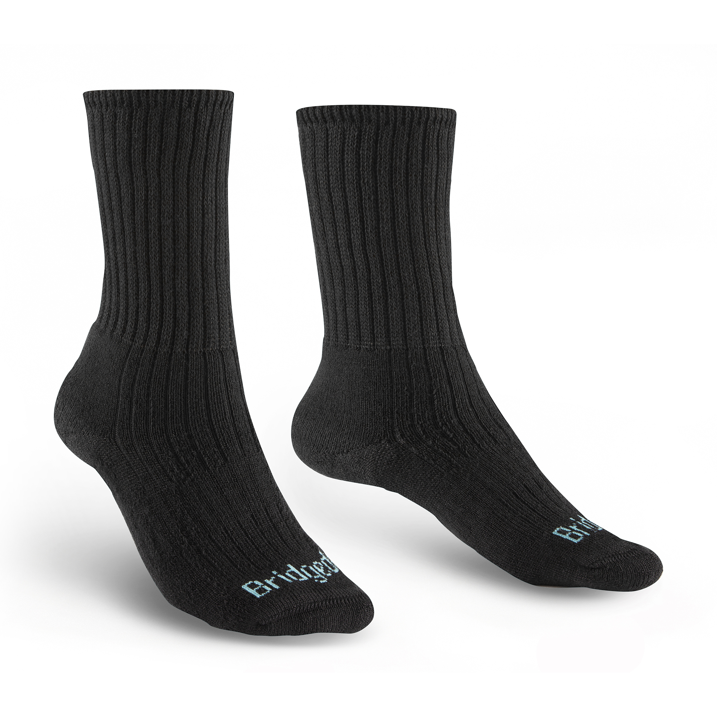 Bridgedale Hike MW Damen Wandersocken schwarz Größe 38 Trekking Widerstandsfähig Merinowolle