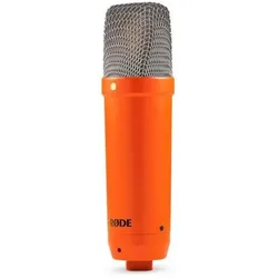 RØDE Mikrofon NT1 Signature Orange mit PSA1+ Gelenkarm Orange und Tuch, Mikrofon
