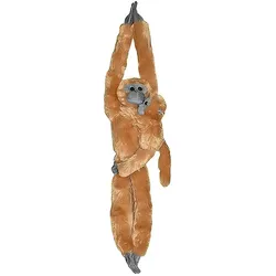 Wild Republic Plüsch hängendes Langur Äffchen mit Baby 50 cm