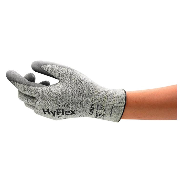 Ansell Schnittschutzhandschuhe HyFlex 11-730 Grösse 10 grau EN 388 PSA-Kategorie II (10) (11-730-10)