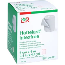 Haftelast Fixierbinde koh s.latexfrei 6 cmx4 m creme