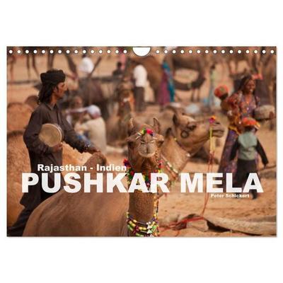 Rajasthan, Indien - Pushkar Mela (Wandkalender 2027 DIN A4 quer), CALVENDO Monatskalender