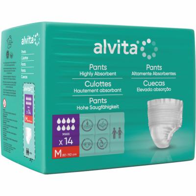 Alliance Healthcare Deutschland GmbH ALVITA Inkontinenz Pants maxi medium Nacht 14 St 10751902