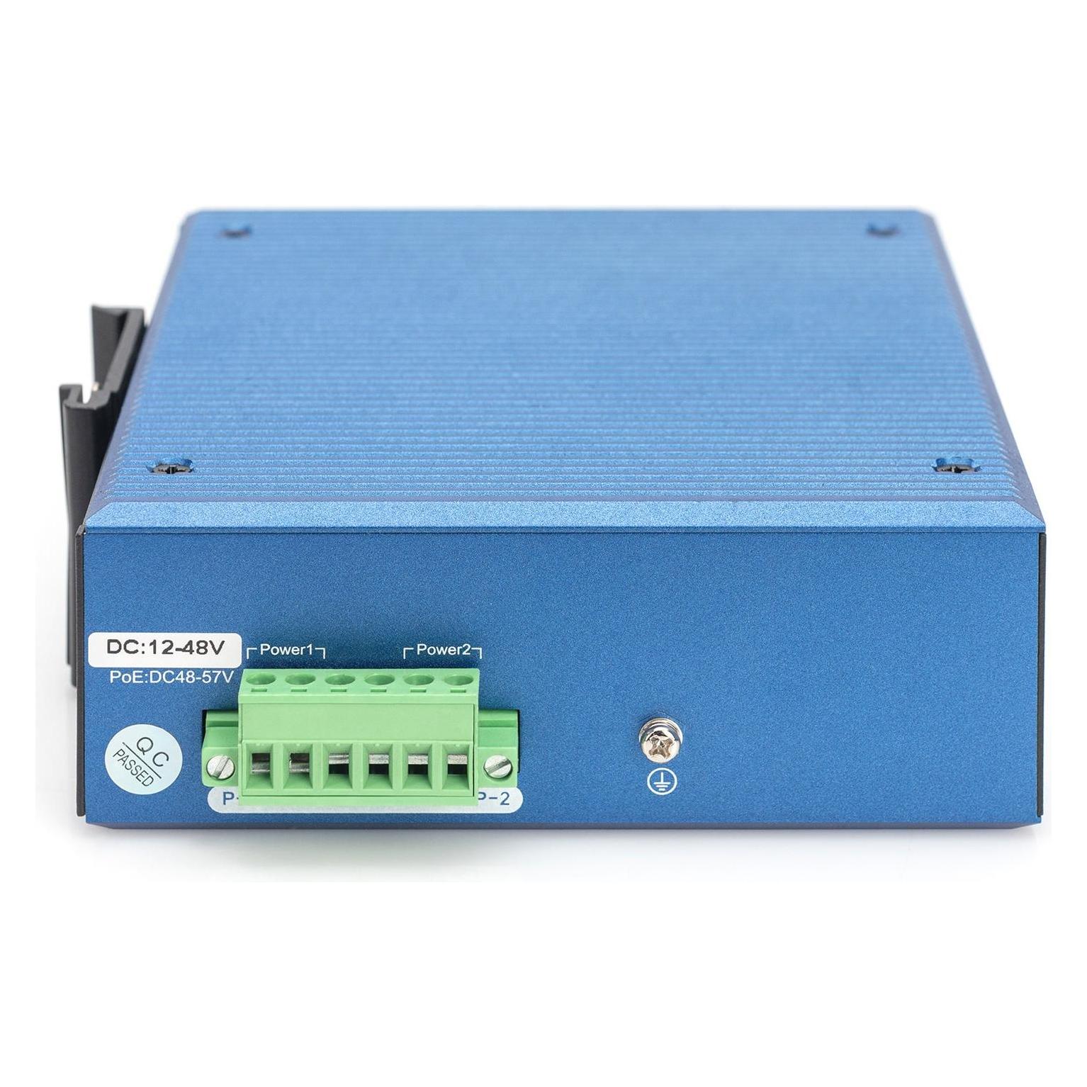 Digitus Industrial 8+2-Port L2 managed Gigabit Ethernet PoE Switch (8 Ports) (DN-651157)