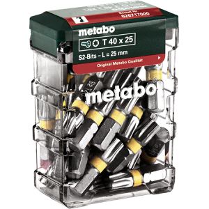 Metabo Bitset Bit-Box T40, 626717000, 25-teilig, 25 mm, Torx T40