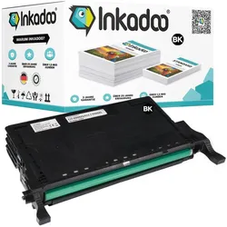 Inkadoo, Toner, Toner kompatibel zu Samsung CLT-K6092S/ELS / K6092S Toner, schwarz Schwarz (BK)