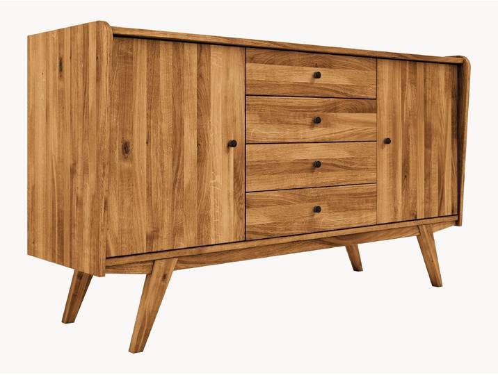 Sideboard Lasala - Variante 01 - Kernbuche