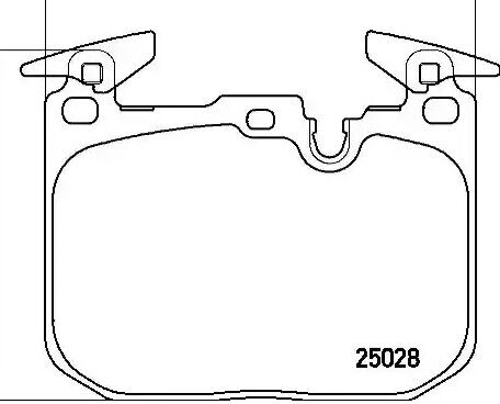 VAICO V20-3130 Brake pad set