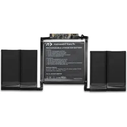 Newertech 49W NuPower Batterie MBP13 (2016-2017) (4314 mAh), Notebook Akku, Silber