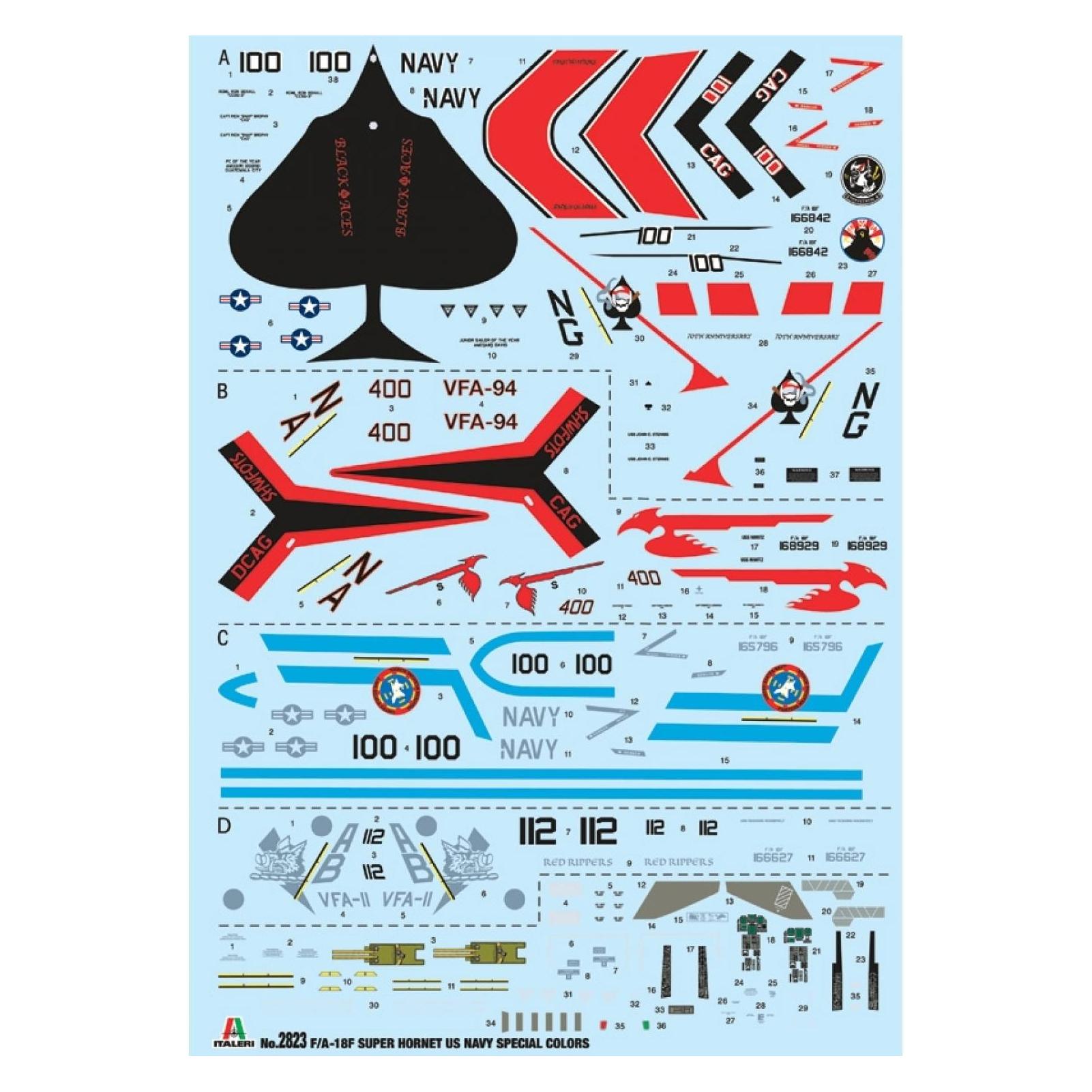 Other 1:48 F/A-18F U.S. Navy Special Colors (510002823)