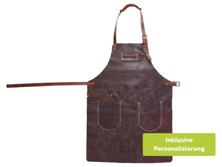 Lederschürze Braun Blaser und Trösch / Farbe: Braun
