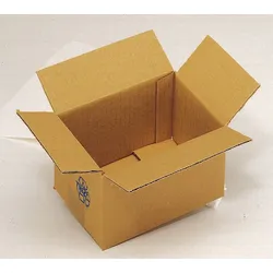 Nestler Wellpapp-Faltkartons 1-wellig braun 26,0 x 17,0 x 17,0 cm