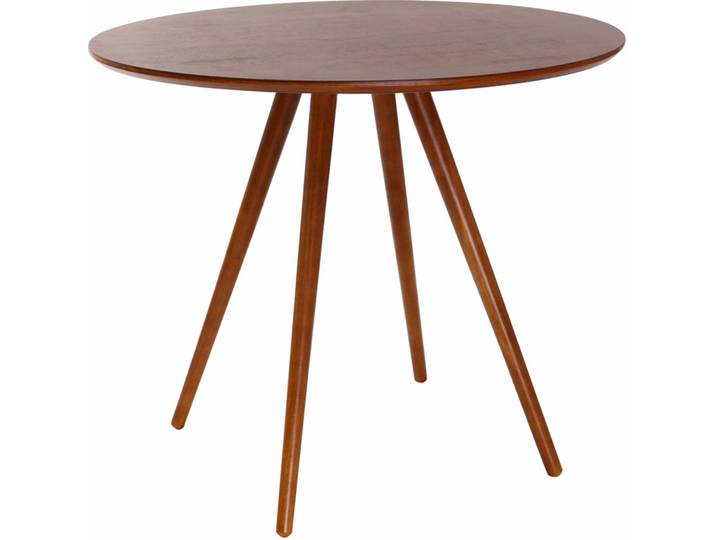 Design-Esstisch rund Nussbaum D90 ARTIK